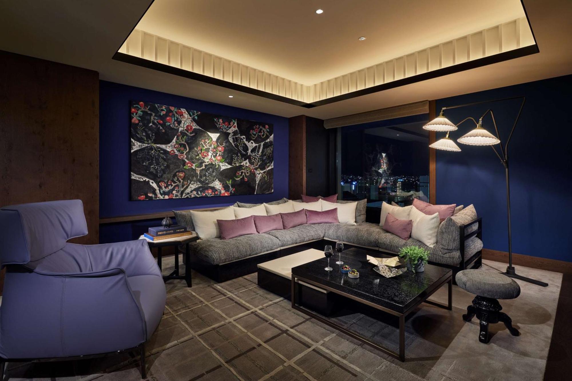 Hyatt Centric Kanazawa Exteriör bild The Living Room at the Mandarin Oriental Tokyo
