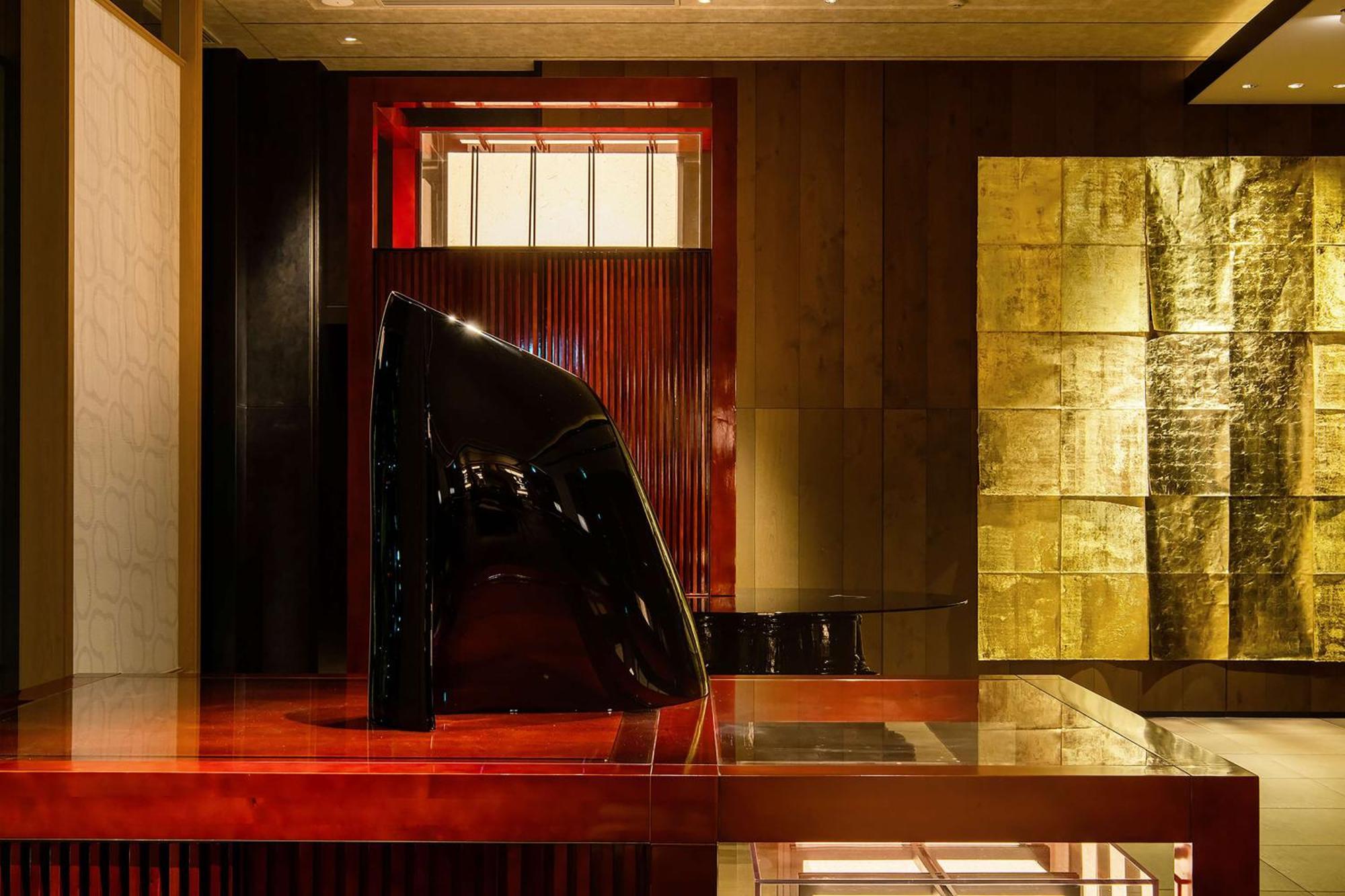 Hyatt Centric Kanazawa Exteriör bild The lobby of the hotel